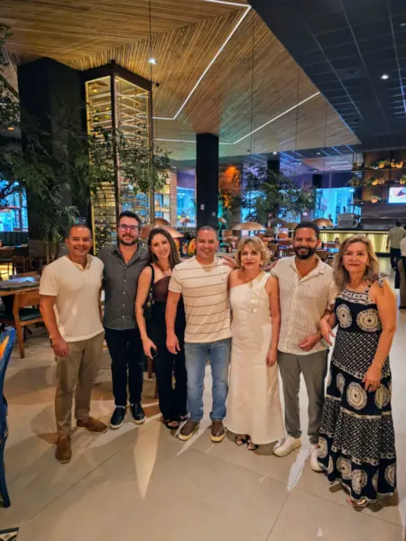 A chef Rafysa Assem abriu as portas com um evento exclusivo para convidados do seu restaurante, o  Xerin D’Mato. Veja mais na coluna No Circuito