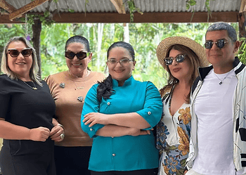 A chef Rafysa Assem abriu as portas com um evento exclusivo para convidados do seu restaurante, o  Xerin D’Mato. Veja mais na coluna No Circuito