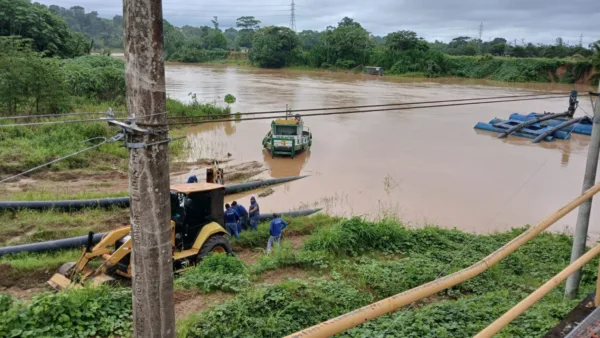 Rio Branco sem abastecimento de água: ETAs estão paradas por causa de problemas no sistema de captação