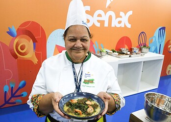 Fernanda Ferreira é chefe de cozinha e professora no Senac - Foto: Marcos Vicentti/Secom