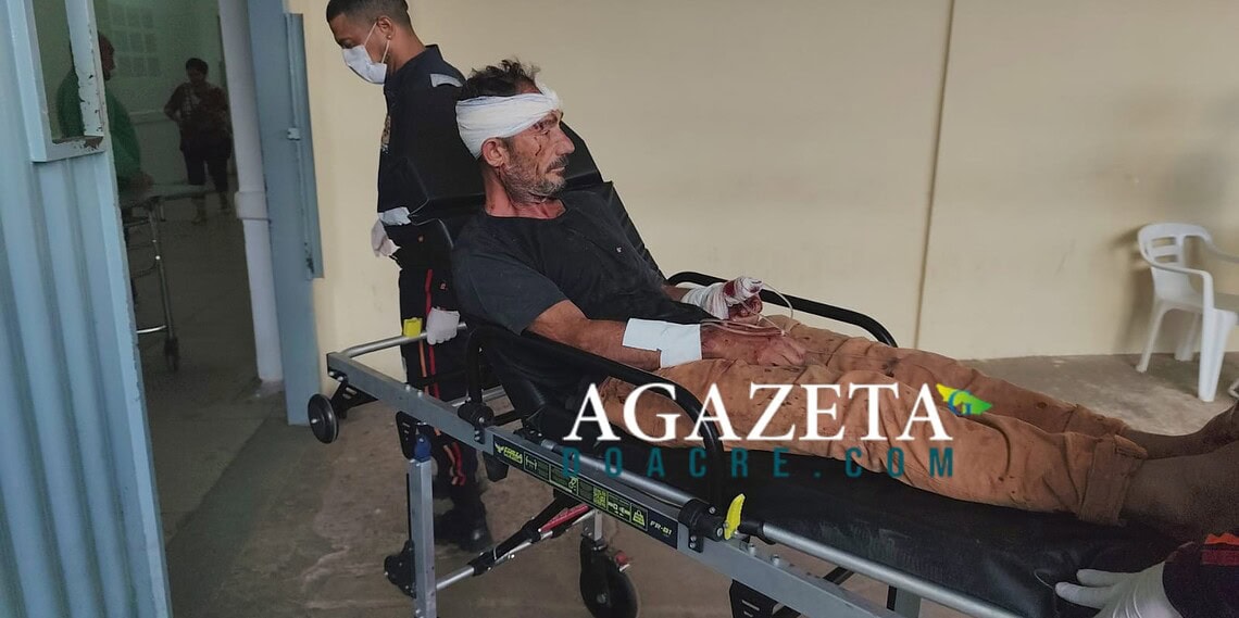 Homem é atacado com golpes de terçado dentro de comércio no Acre
