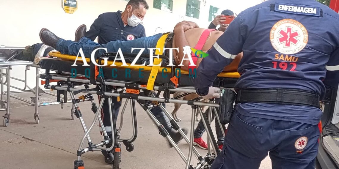 Homem perde controle de quadriciclo, cai em ribanceira na BR-364 e sofre traumatismo craniano