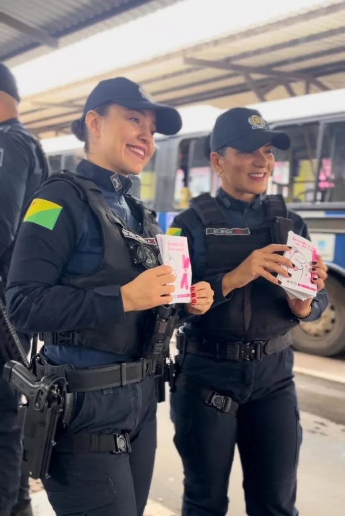 Polícia Militar do Acre inicia programação do Mês da Mulher com ação preventiva