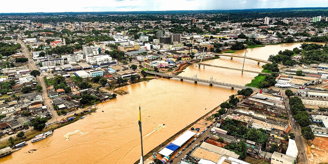 Em março deste ano, Rio Branco enfrentou enchente que atingiu mais de 40 bairros - Fotos: Clemerson Ribeiro