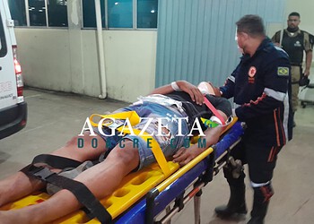 Entregador cai de moto ao desviar de gato e sofre fratura em Rio Branco