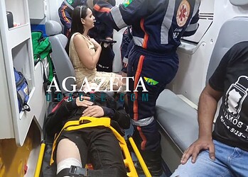 Casal e motoboy ficam feridos em colisão entre motocicletas em Rio Branco