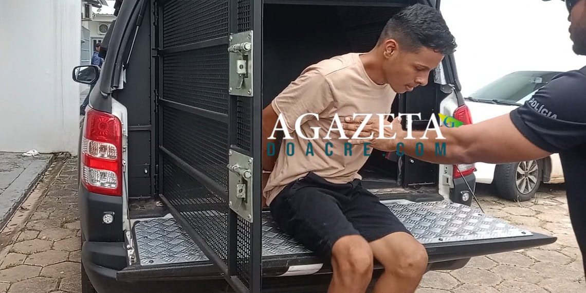 Foragido que planejou ataque entre facções e rompeu tornozeleira é preso em Rio Branco
