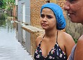 Moradores enfrentam drama com cheia do Rio Acre em Rio Branco