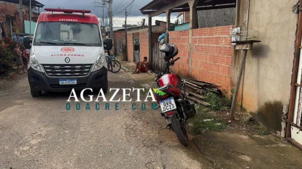 Criança de 7 anos é atropelada ao atravessar rua em Rio Branco e perde dentes no impacto