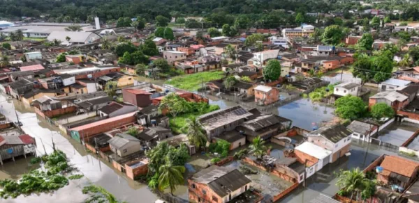 Rio Acre volta a subir em Rio Branco e chega a 15,80 metros na manhã deste domingo