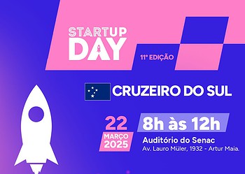 Startup Day 2025 vai fomentar o uso de inteligência artificial e inovação para pequenos negócios no Acre
