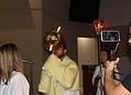 Fiéis católicos se levantam na madrugada durante live de propósito quaresmal com frei Renan