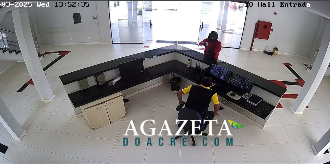 Bandido invade Ifac, rende vigilante e rouba arma de fogo em Rio Branco
