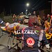 Motociclista alcoolizado sofre traumatismo craniano após causar acidente; outros dois também ficaram feridos