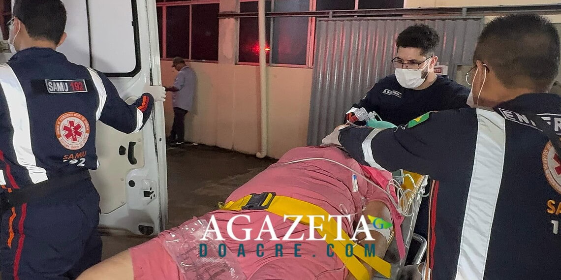 Idosa sofre traumatismo craniano após ser atropelada por moto de alta cilindrada em Rio Branco