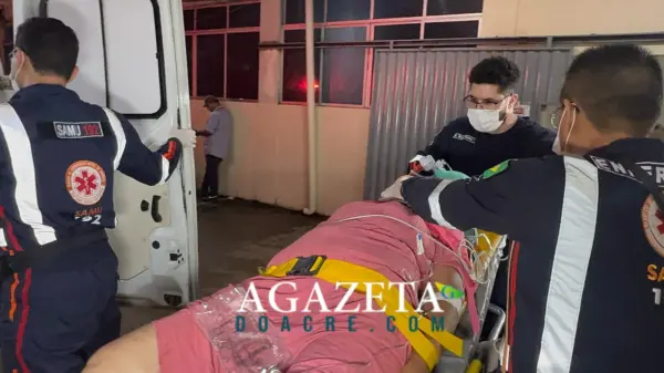 Idosa sofre traumatismo craniano após ser atropelada por moto de alta cilindrada em Rio Branco