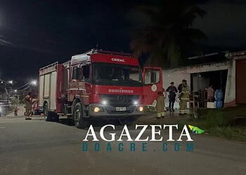 Homem incendeia a própria casa durante surto psicótico em Rio Branco