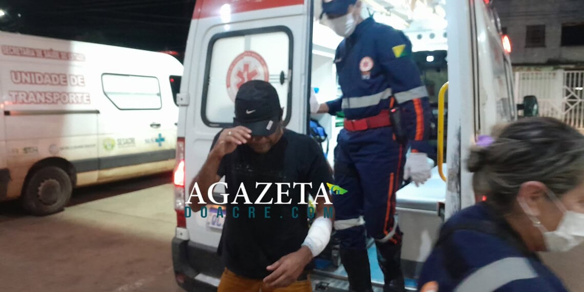 Homem tenta separar briga de mulheres e é ferido com faca e ripadas em Rio Branco