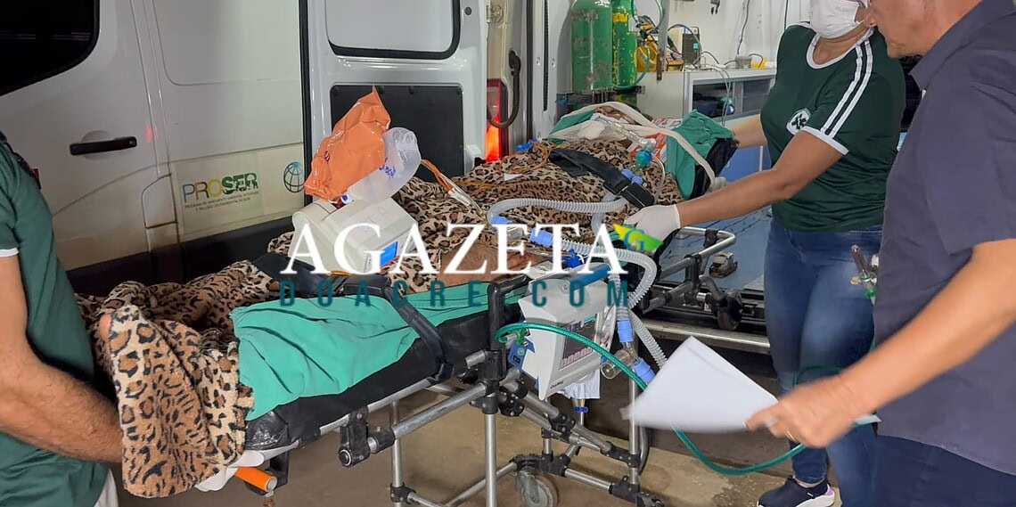 Motociclista sofre grave acidente em ramal no Acre e é transferido em estado gravíssimo para Rio Branco