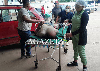 Trabalhador sofre acidente em obra e é levado ferido para hospital de Rio Branco