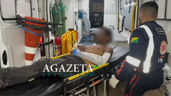 Morador em situação de rua é brutalmente espancado após ser acusado de furto em Rio Branco