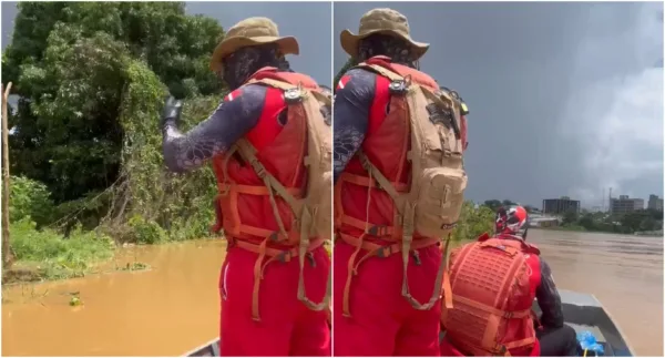 Bombeiros seguem com buscas por jovem desaparecido no Rio Acre pelo 3º dia