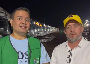 Vereadores Leôncio Castro e Márcio Mustafá - Foto: Reprodução