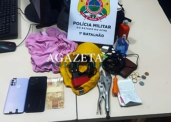 Homem de 38 anos é preso após assaltar três jovens em Rio Branco