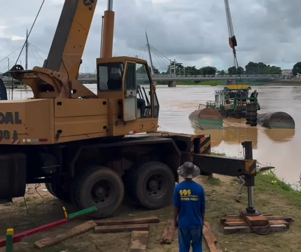 ETAs 1 e 2 seguem paradas em Rio Branco e equipes trabalham para restabelecer abastecimento de água