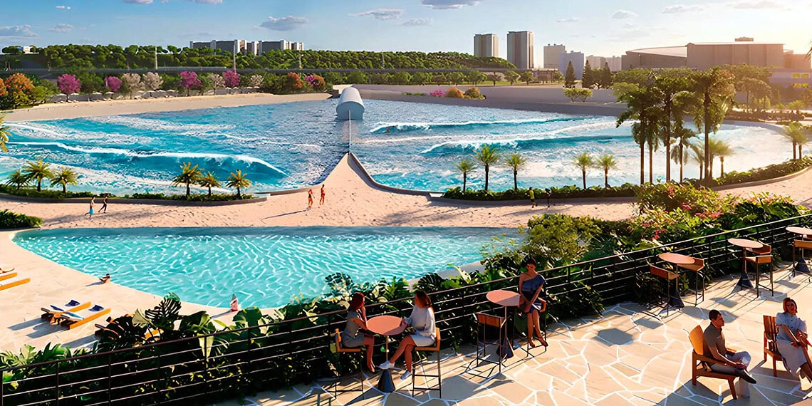 Primeiro clube com praia artificial de São Paulo será inaugurado em 2025