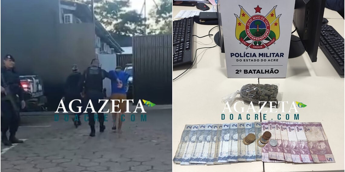 Adolescente é apreendido com drogas em ônibus e confessa assassinato em Rio Branco