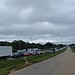 Manifestação causou congestionamento na rodovia - Foto: Reprodução