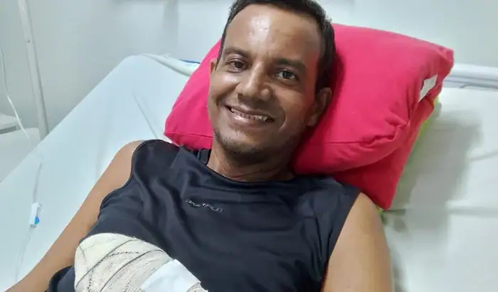 Campanha solidária busca ajudar homem a caminhar novamente após amputações