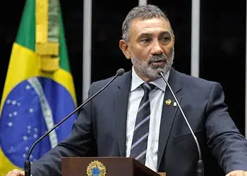 Telmário Mota foi senador entre 2015 e 2022, mas não foi reeleito na última eleição - (crédito: Waldemir Barreto/Agência Senado)