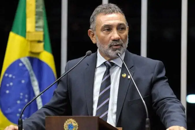 Telmário Mota foi senador entre 2015 e 2022, mas não foi reeleito na última eleição - (crédito: Waldemir Barreto/Agência Senado)
