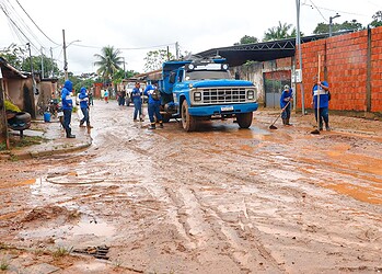 Prefeitura de Rio Branco intensifica ações de apoio aos bairros afetados pelas fortes chuvas