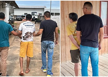 Dois suspeitos são presos por violência doméstica