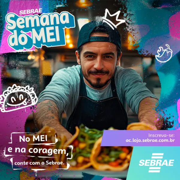 Sebrae realiza programação especial para estimular formalização de empreendedores como MEI