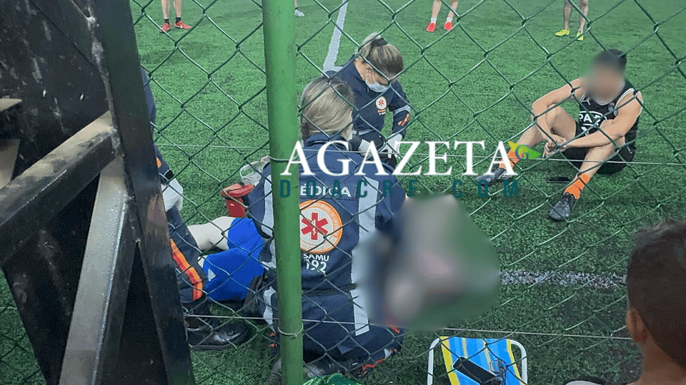 Funcionário de supermercado morre após sofrer mal durante partida de futebol em Rio Branco
