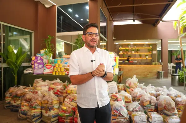 O youtuber Matheus Boa Sorte esteve em Rio Branco para gravar reportagens sobre pontos turísticos locais que irão ao ar em agosto