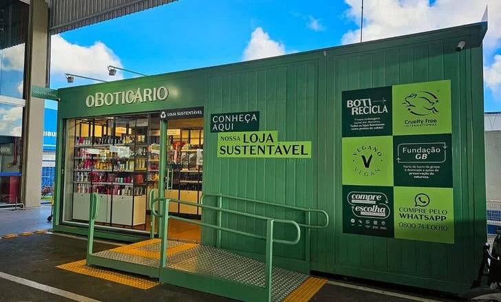 O Boticário inaugura sua primeira loja sustentável em Rio Branco