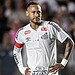 Neymar em campo durante jogo Santos x Atlético-MG • Raul Baretta / Santos FC