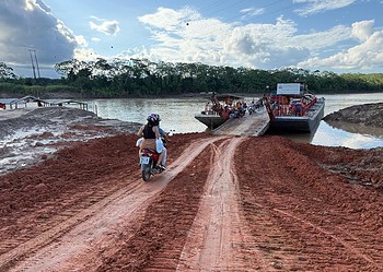 Monitoramento continua para garantir condições seguras na travessia. Foto: Ricarlene Silva/Deracre