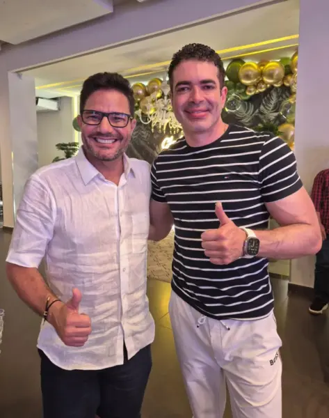 Gladson Camelí se reuniu com amigos no último domingo para celebrar seu aniversário numa festa beneficente. Veja mais na coluna social Roberta Lima