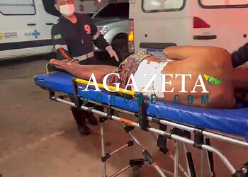 Discussão em via pública termina com homem esfaqueado várias vezes no Segundo Distrito de Rio Branco