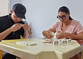 Dominó em Braille: Laboratório da Ufac desenvolve jogo adaptado e primeiro campeonato é promovido em centro de apoio a deficientes visuais. VÍDEO