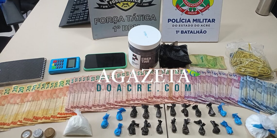 Polícia Militar prende mulheres pelo crime de tráfico de drogas em Rio Branco