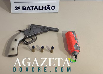 Arma de fogo e explosivo são encontrados em área dominada por facção na Cidade do Povo
