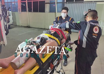 Mulher sofre acidente de moto e é levada em estado grave ao Pronto-Socorro de Rio Branco