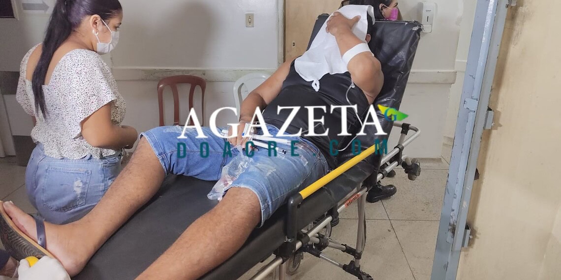 Casal se fere com golpes de garrafa e faça após briga em bar no Calafate, em Rio Branco